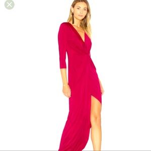 Lovers + Friends Raspberry Dress